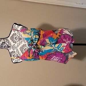 Macy's Brand Floral strappy tank - Medium
